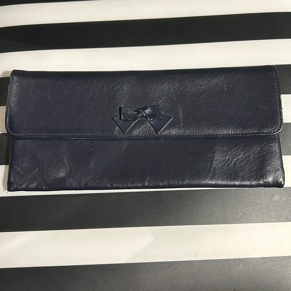 Vintage Leather Clutch - Picture 1 of 6